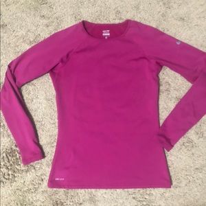 Nike Pro long sleeve top size medium